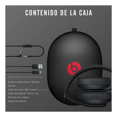 Audífonos Beats Studio³ Wireless - Matte black