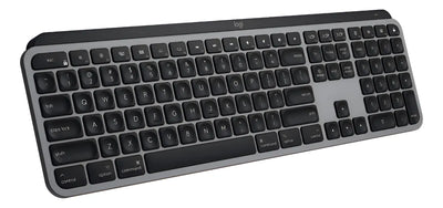 Teclado Logitech Mx Keys Inalambrico Iluminado Para Mac Color Del Teclado Gris Oscuro Idioma Inglés Us