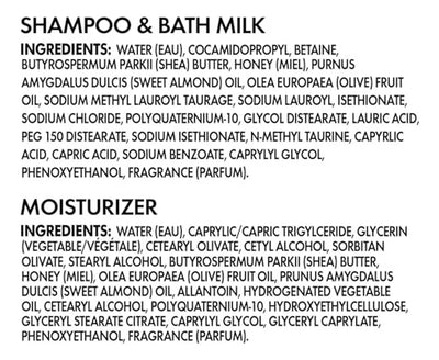 Set Cuidado Bebé Shea Moisture: Champú Y Baño Relajante + Cr