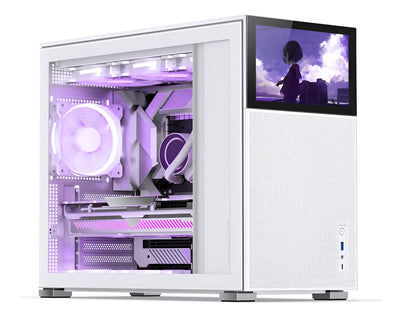 Jonsbo D41 Mesh Sc Carcasa Para Computadora Atx Con Pantalla
