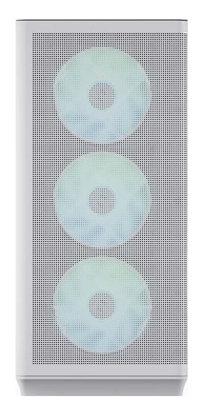 Chasis Gabinete Gamer Apnx C1 Blanco X4 Fan Argb