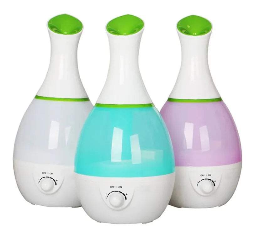 Humidificador Difusor Aromas 3 Litros Tipo Jarron+ Esencia Aleatorio