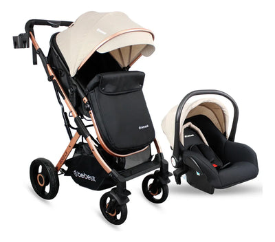 Coche Bebé Moises Gold Lx Bebesit Color Beige