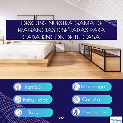 Esencia Fragancia Hidrosoluble Para Humidificadores Kit X 5