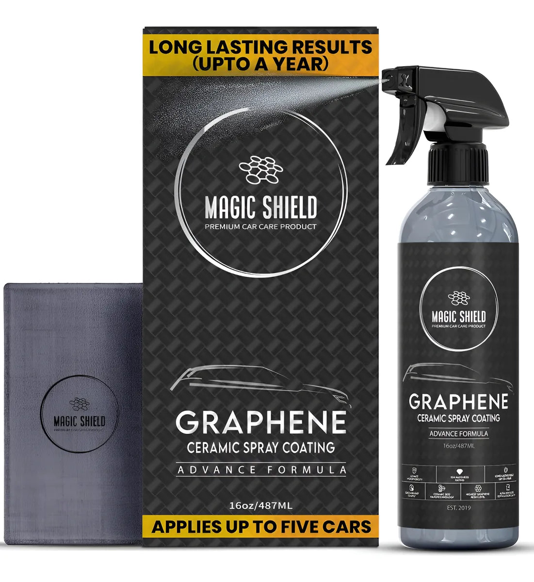 Spray Cerámico De Grafeno - Protección Rápida Y Brillo