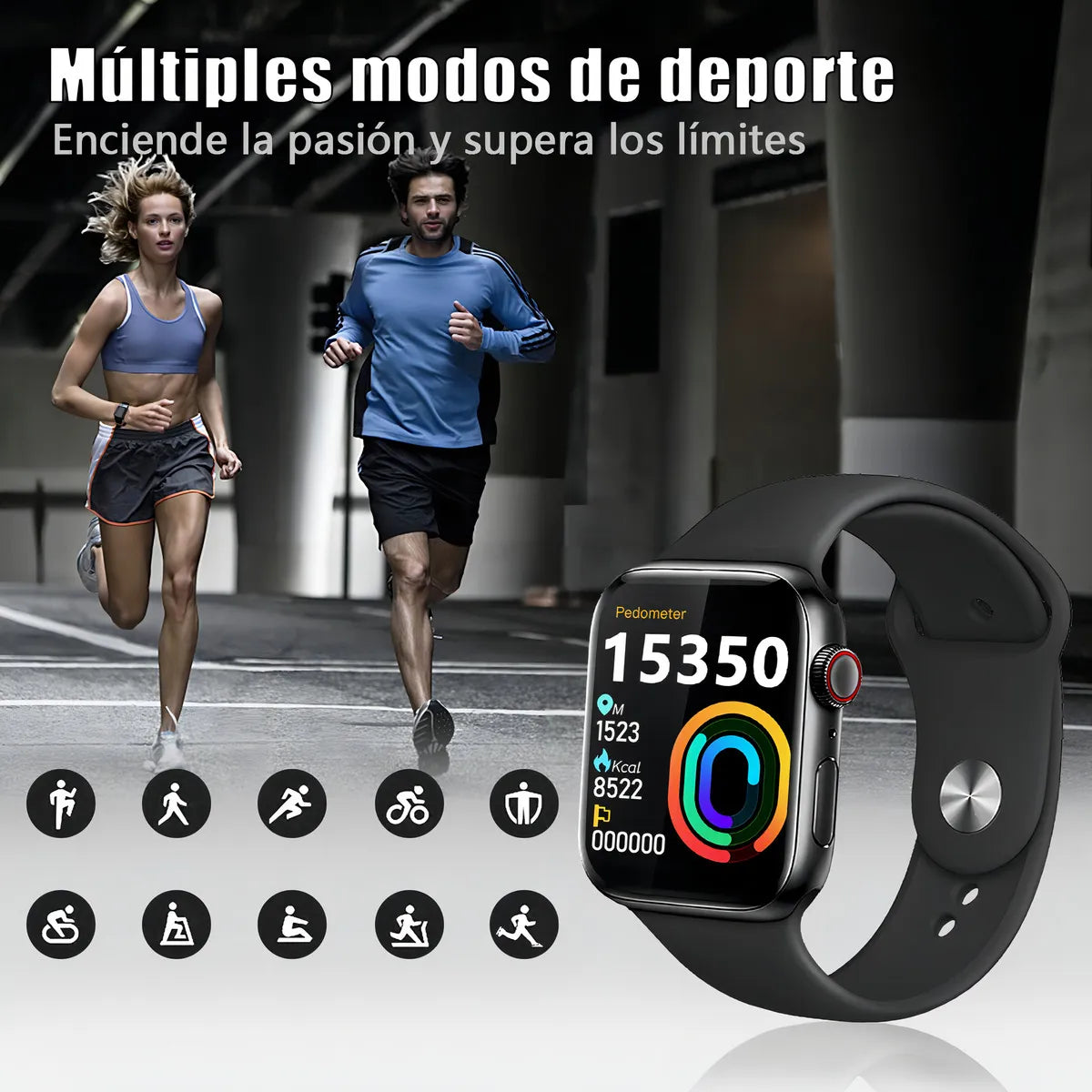 SmartWatch T900 Pro Max Color Negro