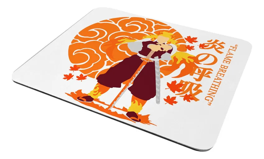 Mouse Pad Anime Kimetsu No Yaiba Mu #43 Kyojuro Rengoku