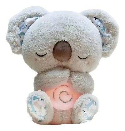 El Sueño De Los Niños: Koala Que Late, Brilla Y Respira Color Gris
