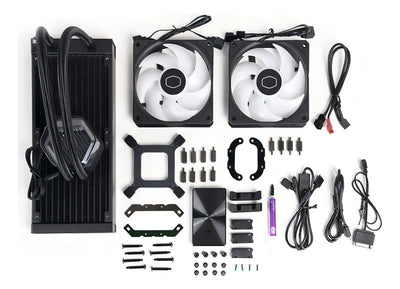 Enfriamiento Liquido Cooler Master Masterliquid 240 Atmos Led Rgb