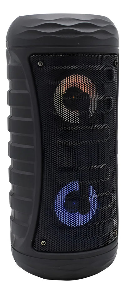 Parlante Recargable 12w Rms Con Bluetooth, Usb Y Sd Color Negro