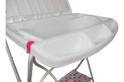 Bañera Tina Bebe con Cambiador Bebesit Gaviota niñas