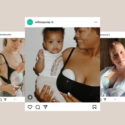 Willow Go - Hands Free Breast Pump - Wearable Breastfeeding