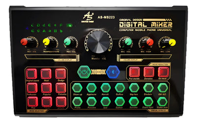 Mezclador Transmision En Vivo American Sound Asms223