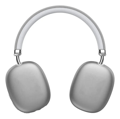 Audífonos Bluetooth Inalámbricos Movisun K20 Diadema Color Plateado