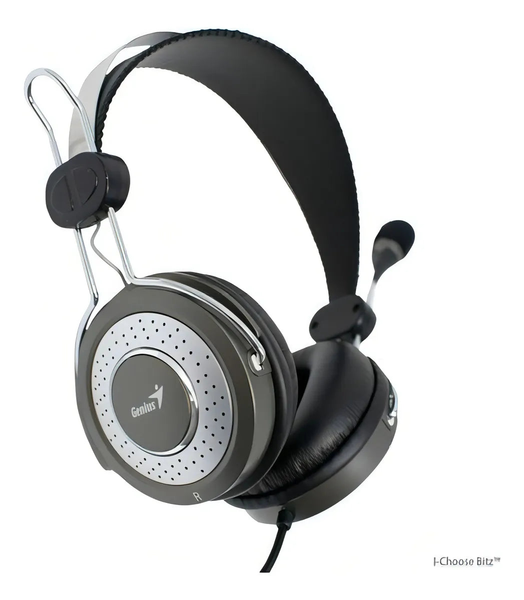 Auricular C/microfono Genius Hs-04su Pc Plug 3.5mm