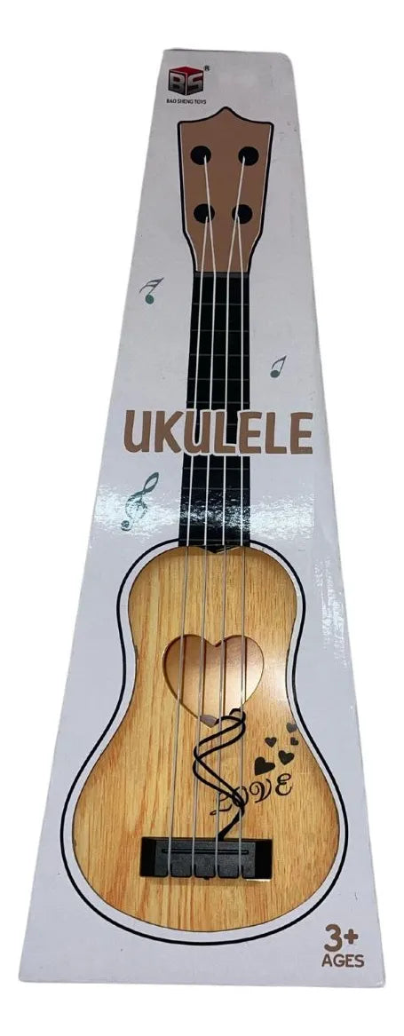 Guitarra Acústica Funcional Para Niños Pequeños Regalo - Marrón