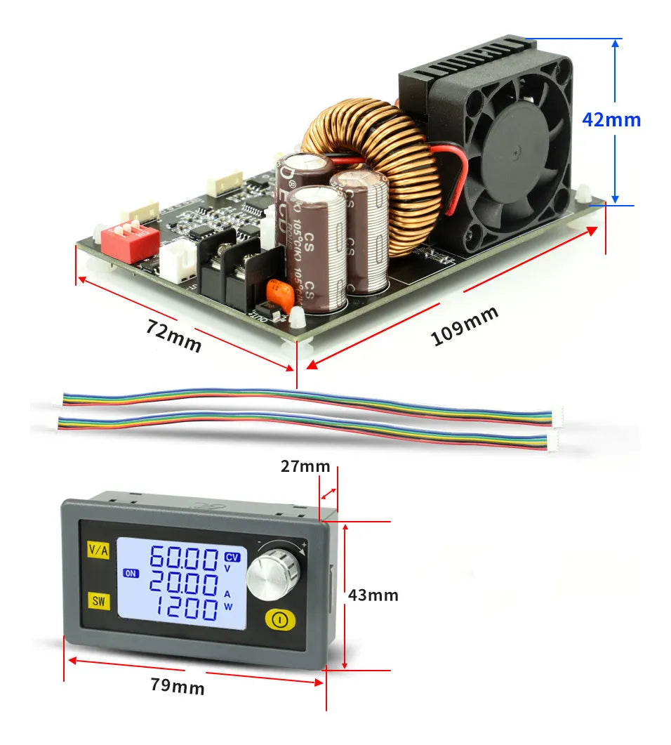 Fuente De Alimentación 1 Pc Parts Step - Down Electrical Equ