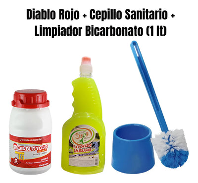 Diablo Rojo + Cepillo Limpiador