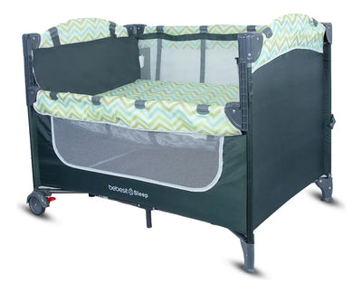 Cuna Corral Colecho Para Bebe Con mosquitero Sleep 2 en 1 Bebesit Incluye Bolsa de viaje