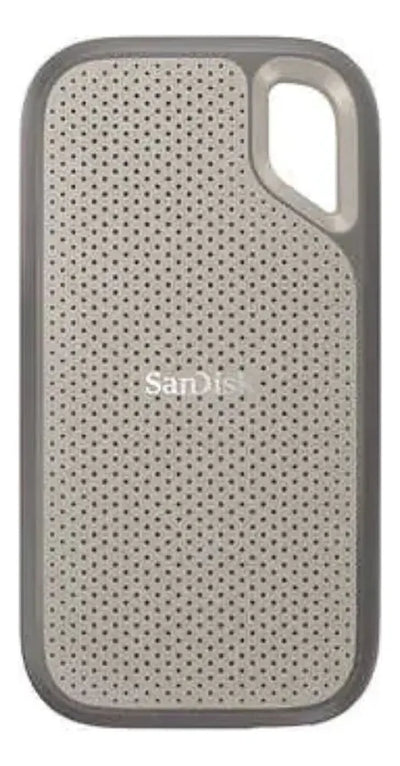 Disco Sólido Ssd Externo Sandisk Extreme Sdssde51-2t00-aw25 2tb Gris 1050 Mb/s