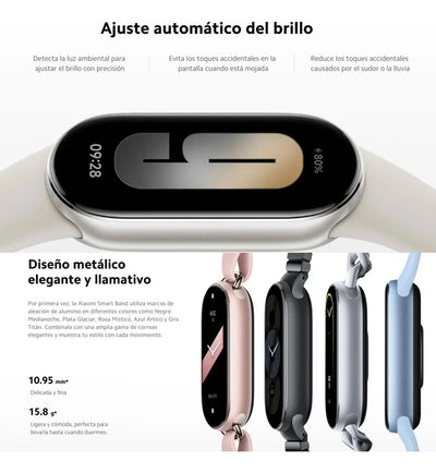 Combo Xiaomi: Smartwatch Smart Band 9 + Buds 6 Active Blanco Sport