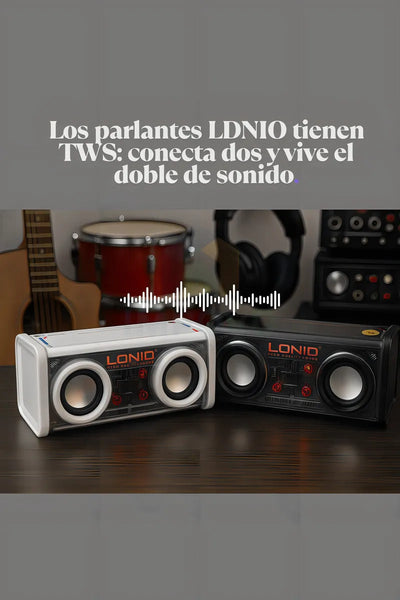 Bocina Portátil Ligero Bluetooth Tws Altavoz Inalámbrico Recargable Parlante Ldnio Luces Led Rgb Sonido Estéreo Graves Potentes Reproductor Música Negro Compacto Duradero