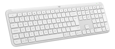 Logitech Signature Slim K950, Teclado Bluetooth / Bolt, Wht Teclado Blanco Idioma Español Latinoamérica