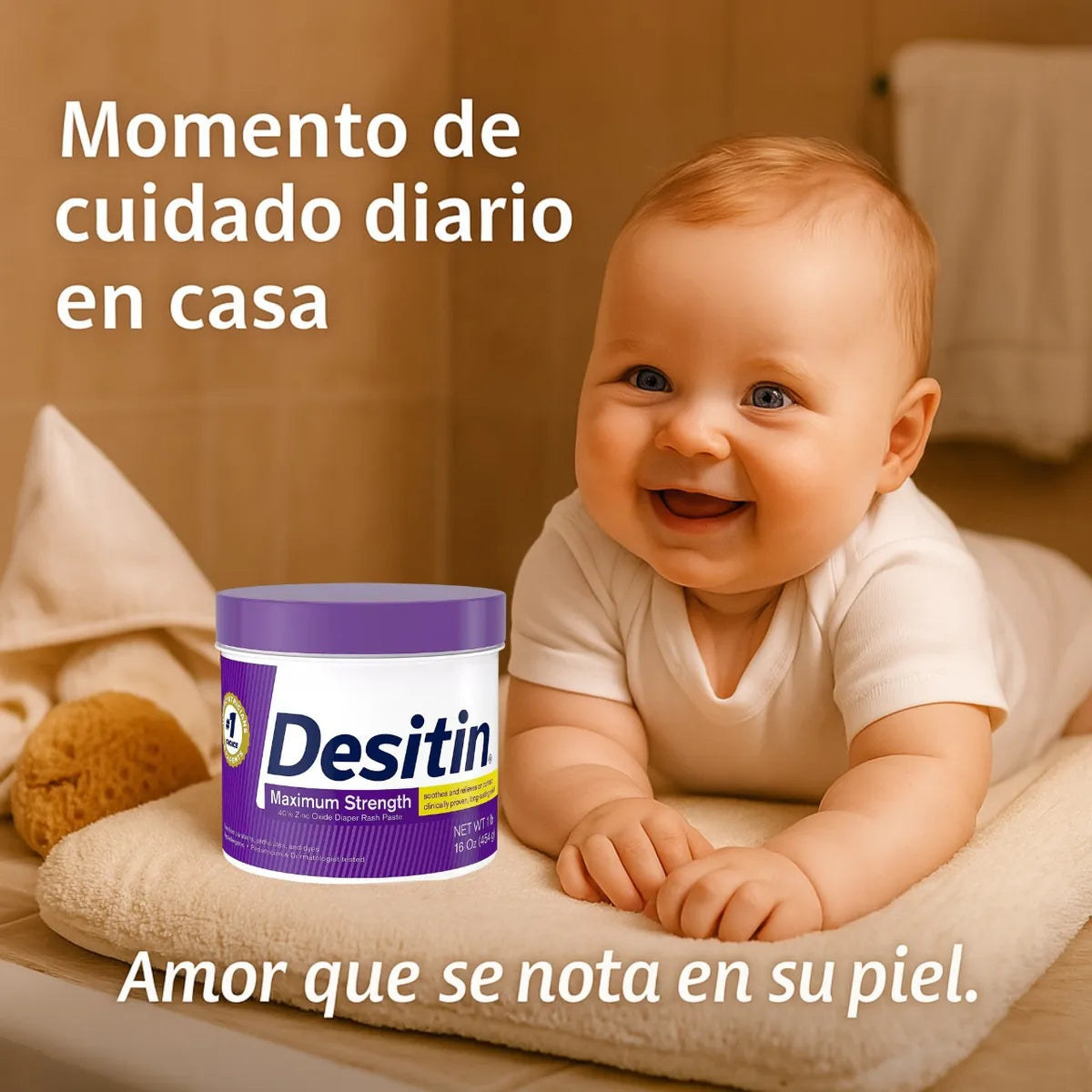 Crema Morada Desitin Original Combo X2