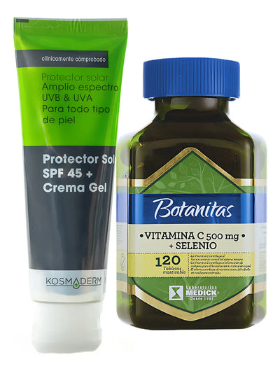 Protector Solar 45 + Vitamina C