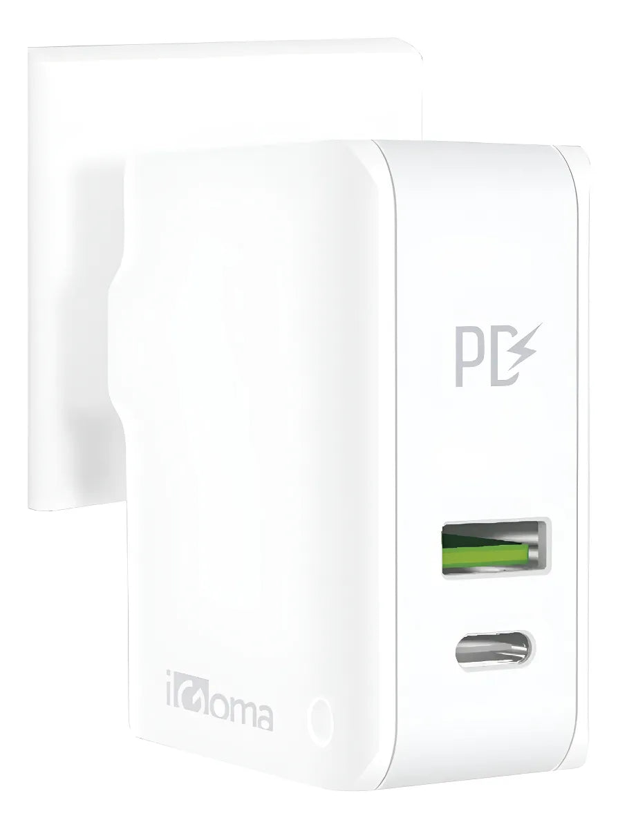 Cargador Igoma Ch-16 Usb-c Para Teléfonos Android Blanco