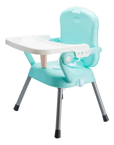 Silla Comedor Para Bebe Portátil Niños Color Niñ@s Gris