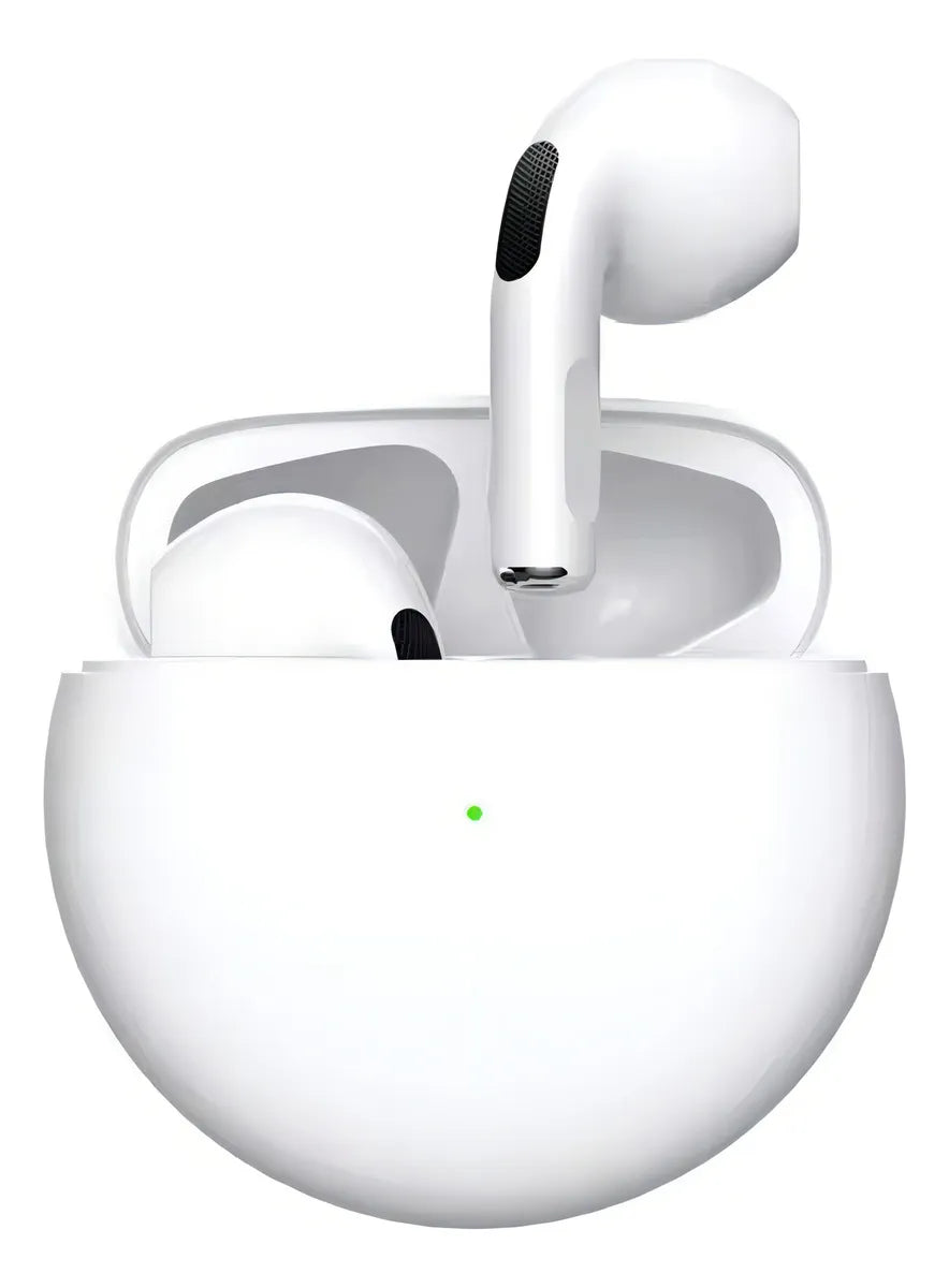 Auriculares inalámbricos TWS Air Pro 6 Bluetooth 5.1 blancos