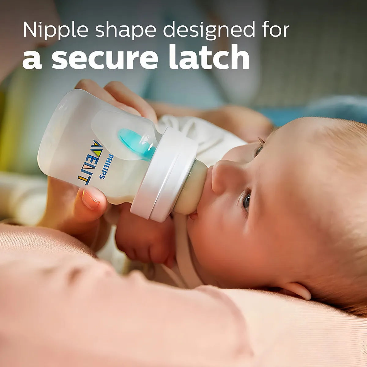 Set De Biberónes Anti-cólico Philips Avent C/peluche Rosa