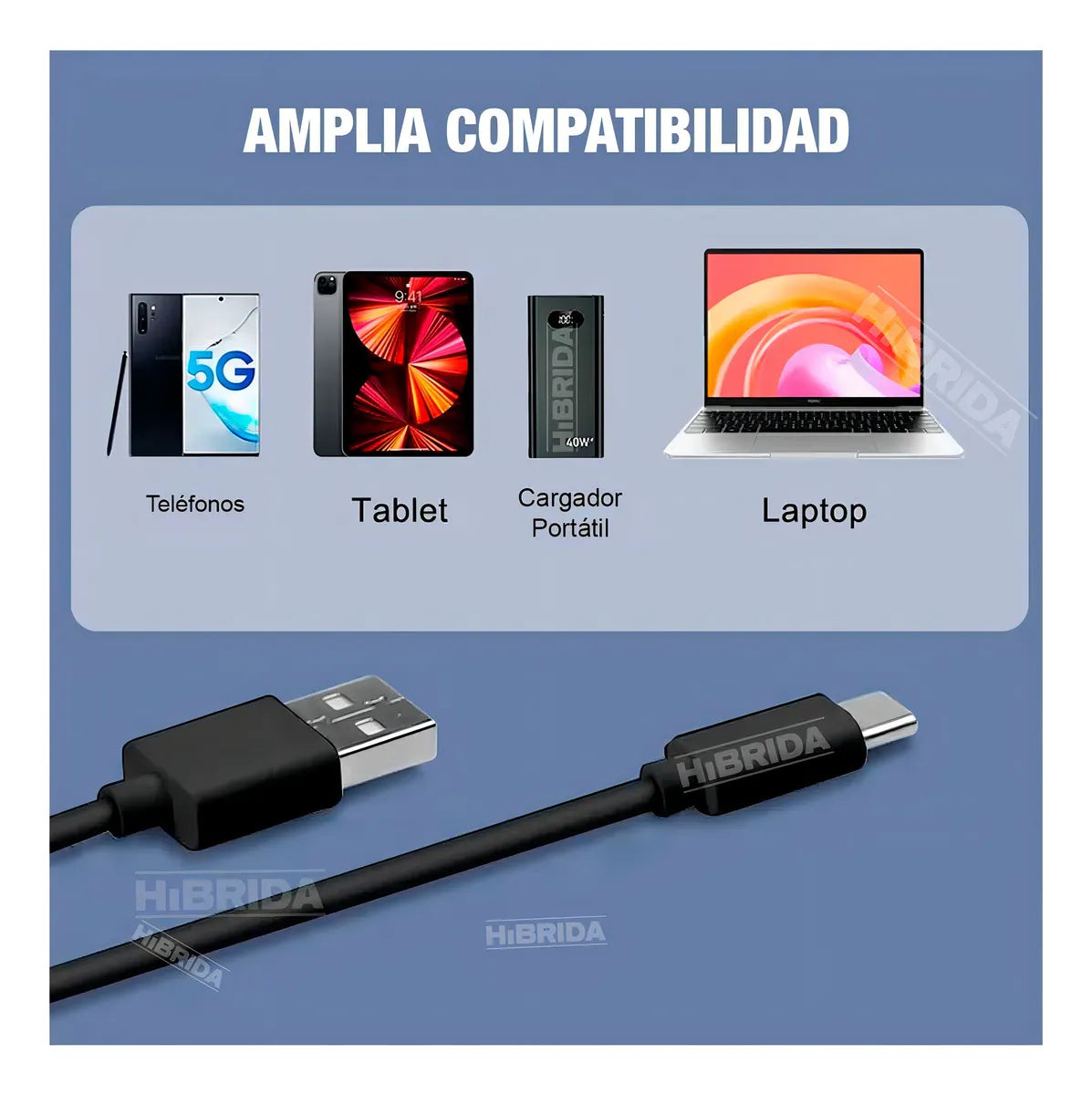 Destornillador Inalambrico TSDLI0442 Azul petróleo, Inlcuye Cable USB Tipo C