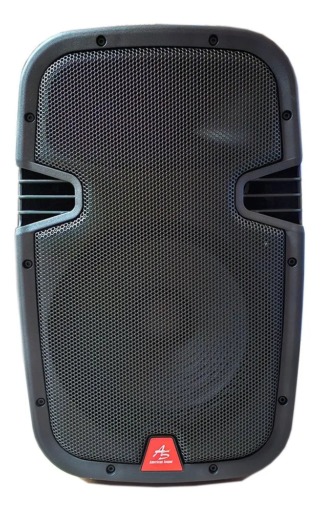 Parlante Inalámbrico 400w American Sound Aspa108x+mic Negro