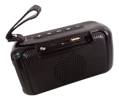 Mini Bocina Led Portátil Bluetooth Parlante Tf Radio Fm Usb Diseño