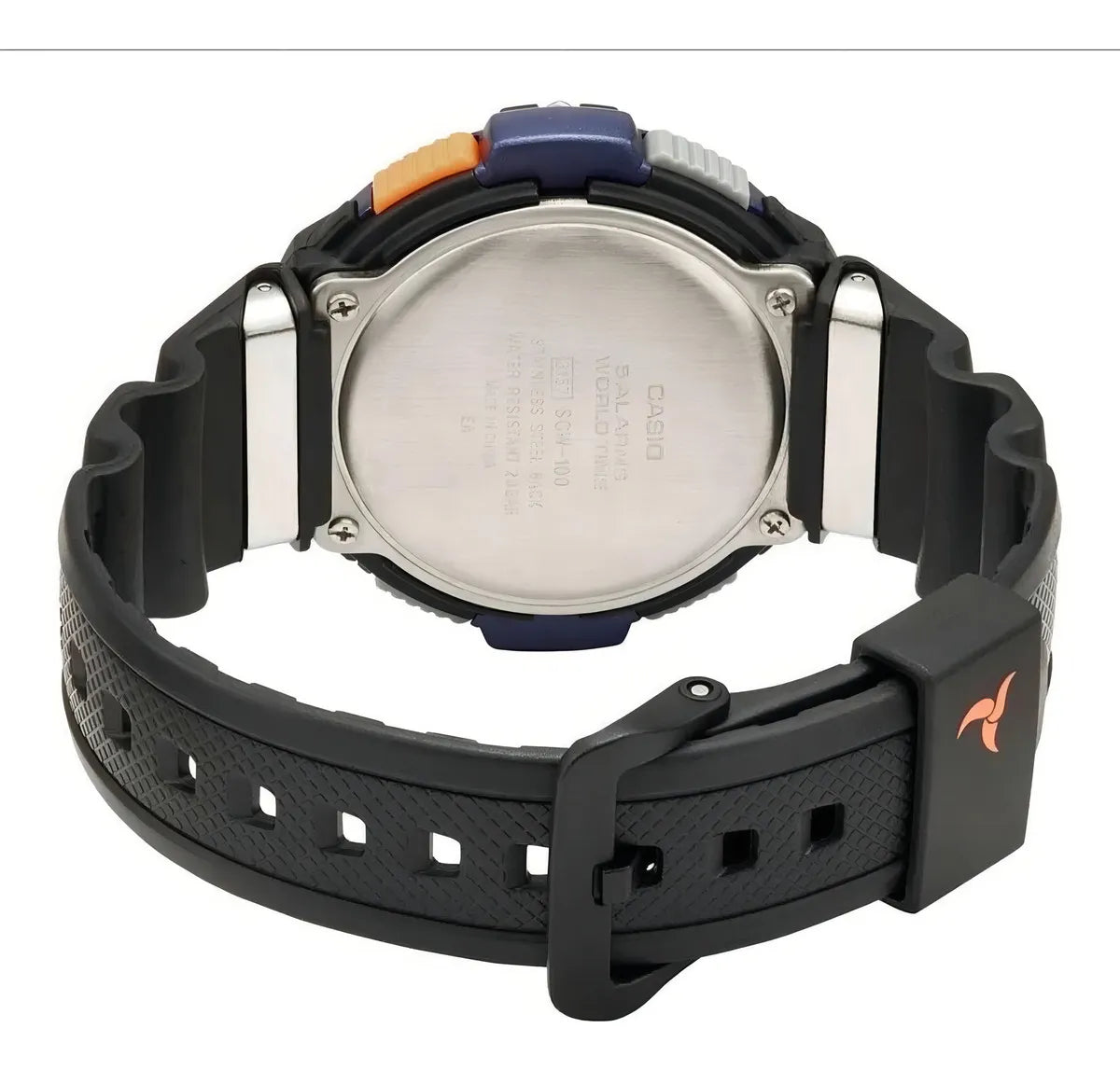 Reloj Casio Sgw100 2b Analógico Digital Brújula Termómetro