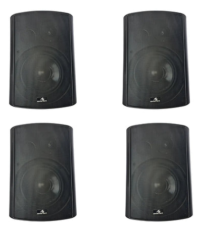 Parlante Ambiental 6.5pulgadas X4unidades 40watts Soporte Negro
