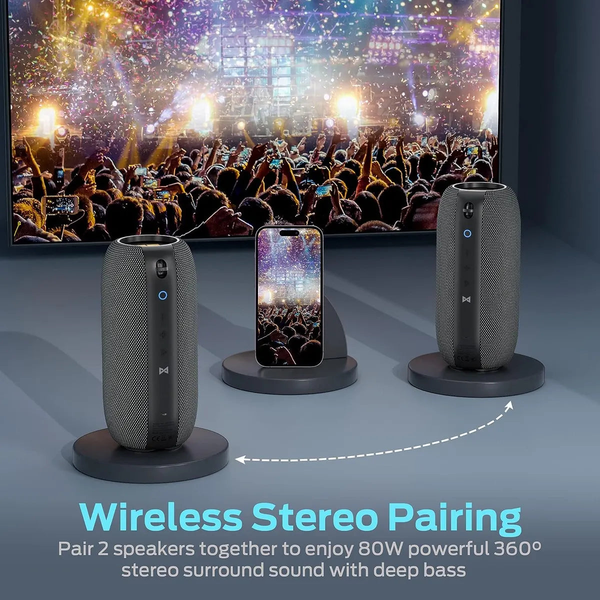 Altavoz Bluetooth Monster S320 40 W Impermeable 32 Horas