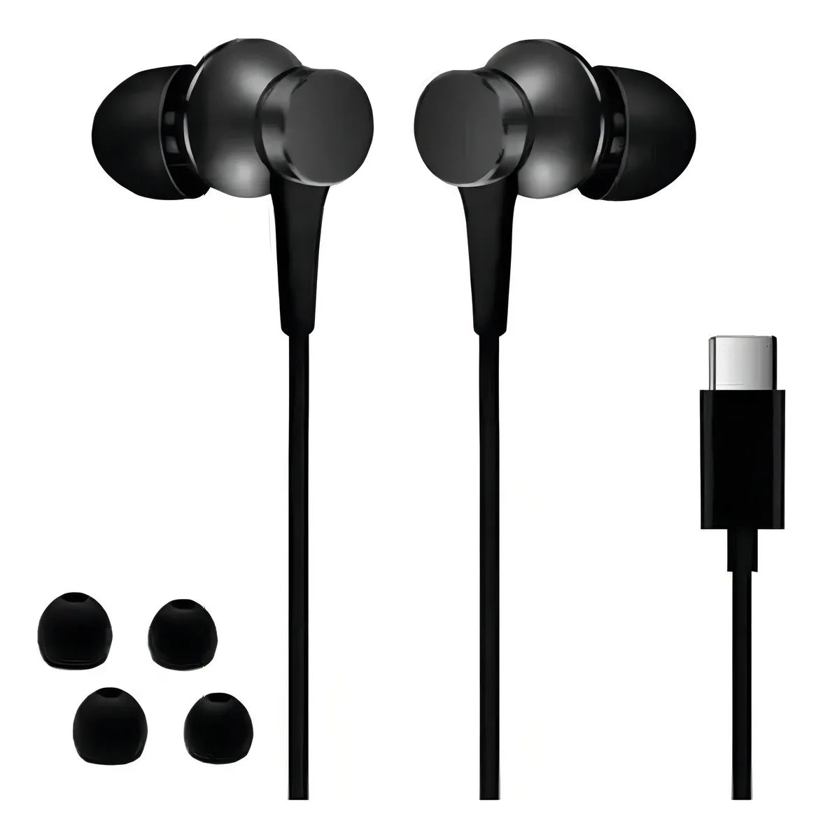Audifonos Xiaomi Tipo C Mi Earphones Basic Ultra Deep Bass Color Colores Luz Colores