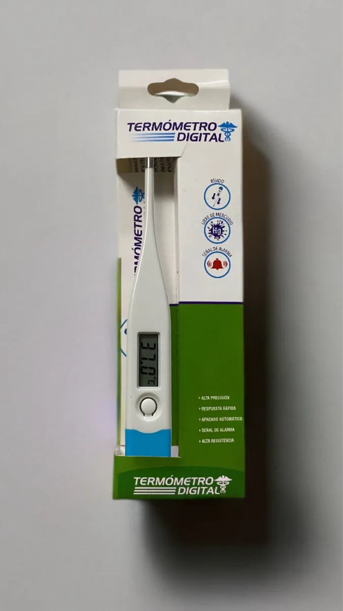 Termometro Digital Punta Rígida (axilar, Oral, Anal)