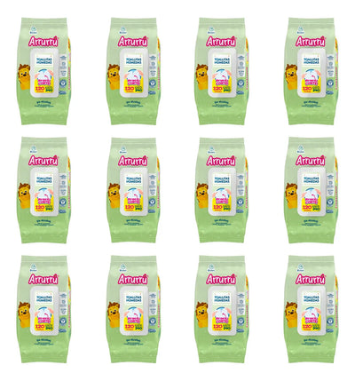 12 Toallitas Arrurru Aloe X 120