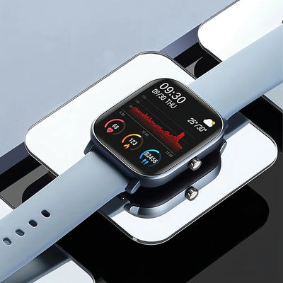 Smartband Colmi P Series P8 display de 1.69" con correa de silicona - color black