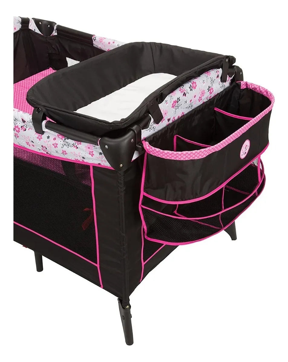Disney Sweet Wonder Minnie Garden Cuna Corral Cambiador