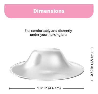 Silveriumom The Original Silver - Tazas De Lactancia Protec