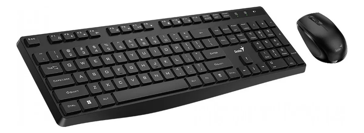 Combo Teclado + Mouse Inalambrico Genius Km-8206s Negro
