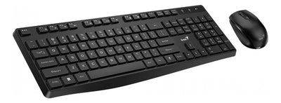 Combo Teclado + Mouse Inalambrico Genius Km-8206s Negro