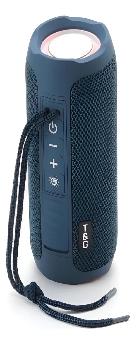 Radio Parlante Marca T&g Bluetooth 5.0, Radio Fm/usb/microsd Negro