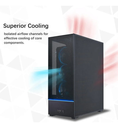Lian Li Sup 01-45l Caja Vertical Con Enfriamiento Directo