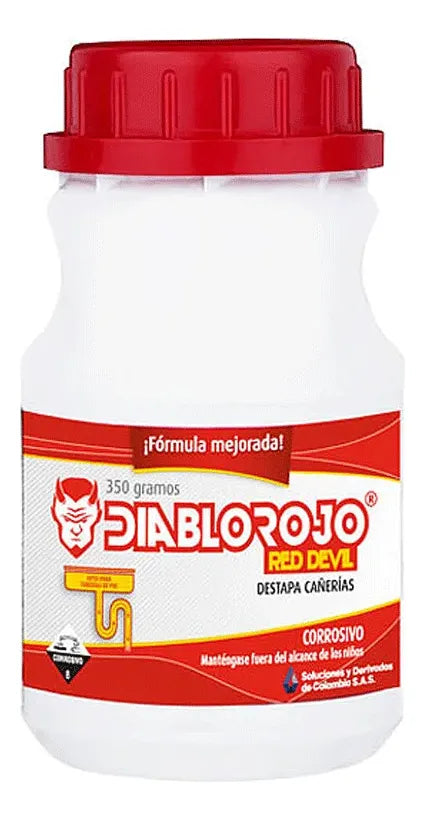 Diablo Rojo Destapa Cañerías 350gr